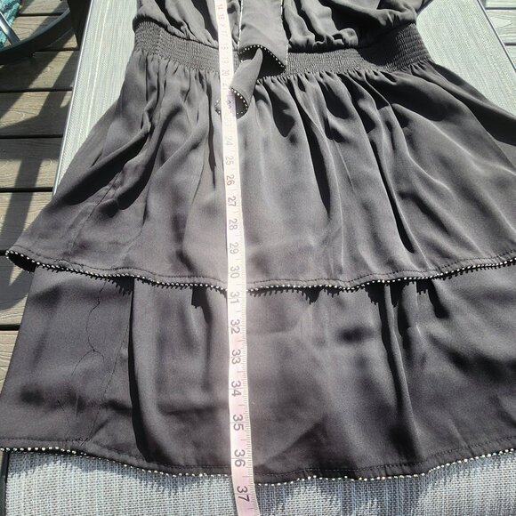 Beaded Smocked Blouson Dress, size M, NWT - Picture 11 of 11